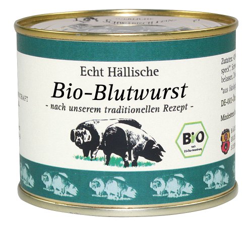 Echt Hällische Bio-Blutwurst 200 g