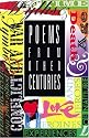 Poems from Other Centuries (New Longman Literature 14-18)