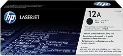 "(5 Pack) HP Compatible Q2612A HP 12A Laser Toner Cartridge, 2,000 Pages, Black"