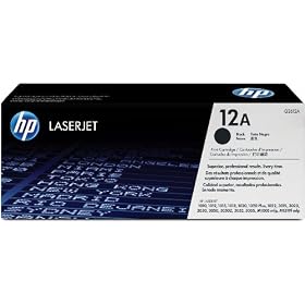 HP Original Q2612A Laser Cartridge Black 12A