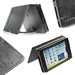iGadgitz Black Genuine Leather Case Cover for Archos 70 Android