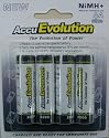 AccuEvolution 'AA' Pre-Charged Ultra Low Self Discharge Rechargeable NiMH Batteries
