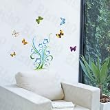 Precious Butterflies - Wall Decals Stickers Appliques Home Decor