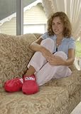 Microwavable Heated Herbal Lavender Slippers