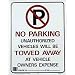 Hy-Ko #702 19x15 No Parking Sign