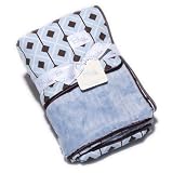 Bask Home Stroller/Crib Blanket - Diamond Blue