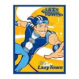Official Childrens Lazy Town Printed Fleece Blanket (130x180cm)