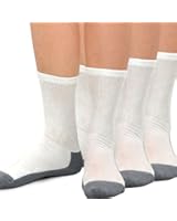 TeeHee Diabetes Bamboo Crew Socks 3 Pairs Pack