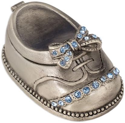 Fei Gifts Baby Boy Shoe Trinket Box