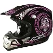 AFX Skull Women's FX-35 MotoX Motorcycle Helmet
