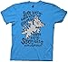 The Big Bang Theory Soft Kitty Adult Tee Shirt, Turquoise, XL
