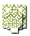 Entertaining with Caspari Bamboo Green Party Kit, Service for 8