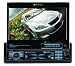 Planet Audio P9765B 7-Inch Single-Din In-Dash Receiver with Motorized Flip-Out Widescreen Touchscreen Monitor