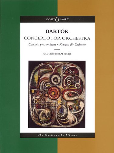 CONCERTO FOR ORCHESTRA       REVISED 1993 SCORE           MASTERWORKS LIBRARY (Boosey & Hawkes Masterworks Library)