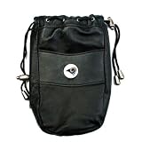 St. Louis Rams Leather Valuables Pouch, Black
