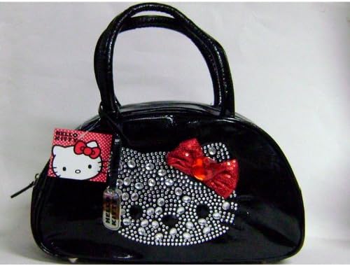 Stylish Hello Kitty Shoulder Bag Black