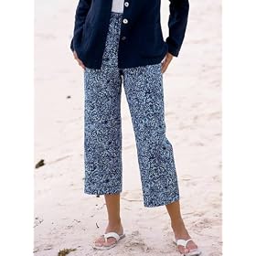 Buy Batik Washed Linen Pants by Orvis