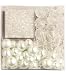 Blue Moon Frosting Assorted Glass Acrylic Beads-White