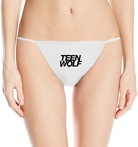 LunaCp TW Wolf G-string Brief Bikini M White For Women