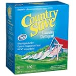 Country Save HE Laundry Detergent, Powder, 160-Load, 10-lb Boxes (Pack of 4)