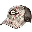 Top of the World Georgia Bulldogs Tan-Brown Sienna Plaid Mesh Back Adjustable Hat