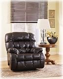 Delmonico Gunsmoke Glider Recliner By Ashley Furniture