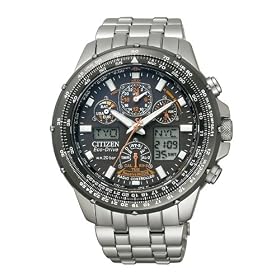 CITIZEN (�V�`�Y��) �r���v PROMASTER �v���}�X�^�[ �X�J�C Eco-Drive �G�R�E�h���C�u �d�g���v �W�F�b�g�Z�b�^�[ PMV65-2241 �����Y