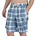 Mossimo  Plaid Volley Shorts - White