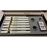 Koh-I-Noor Rapidograph Stainless Steel 7 Pen Artists Set