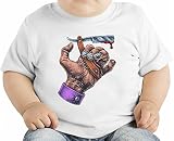 Hand holding blade オーガニックベビーTシャツ 12 - 18 Months