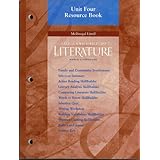 unit four resource book mcdougal littell the language of literature world literature family  community involvement