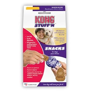 KONG Stuff'N Snacks, Senior, 11-Ounce, Large