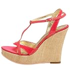 Caligarius Women's Iana Patent Platform Wedge