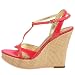Caligarius Women's Iana Patent Platform Wedge