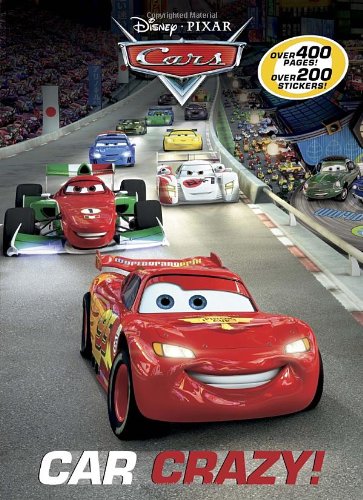 Car Crazy! (Disney/Pixar Cars) (Super Jumbo Coloring Book)