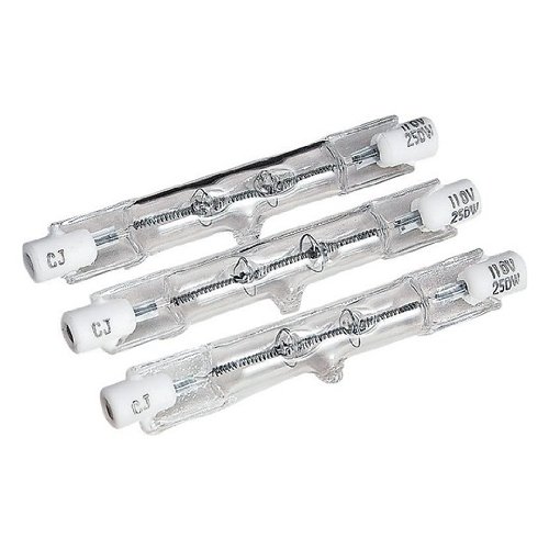 Caster ハロゲンライト替球 250W 3本入り CHS250