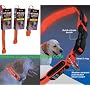 Nite Dawg L.E.D. Collar (Red) - Small 10"-13"