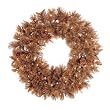30" Pre-Lit Brown Cashmere Pine Christmas Wreath #H89096