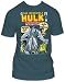 Search : Incredible Hulk Strangest Man of All Time Indigo Blue Adult T-shirt Tee