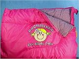 Abacus Kinder Schlafsack im Rucksack inkl. Kissen und Taschenlampe (pink)