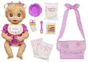 Hasbro Baby Alive Caucasian Doll with Bonus Diaper Bag and Doll Diapers