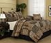Nanshing Cameroon 7-Piece Plush Comforter Set, Queen Nanshing Cameroon 7-Piece Plush Comforter Set, Queen