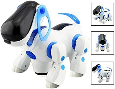 MobileSharpMusic Light Robot Electronic Electric Walking Flash Dog For Children Puppy Toy