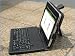 10.2" Synthetic Leather Case with Keyboard and Stylus Pen for ePad and aPad (Black)
