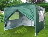 516ytp0E4kL. SL160  10 X 10 Quictent Green Ez Set Pop up Gazebo Party Wedding Tent Canopy Marquee +4 Walls/steel Joints