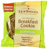 Erin Baker's Breakfast Cookie Caramel Apple, 3-Ounce Individually Wrapped Cookies (Pack of 12)