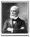 Historic Print (L): [Henri Becquerel, head-and-shoulders portrait, facing left, with arms folded across ches