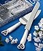 Interlocking Heart Wedding Cake Knife & Server Set