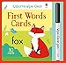 First Words Cards Wipe-Clean