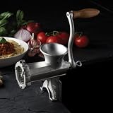 from KitchenCraft Kitchen Craft ICast Iron Meat Mincer No.8 with Sausage Making Attachment